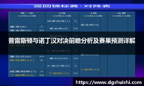 普雷斯顿与诺丁汉对决前瞻分析及赛果预测详解